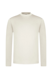 SAND BEIGE LONGSLEEVE T-SHIRT