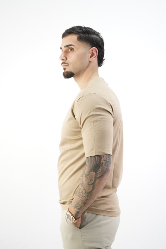 CAMEL BEIGE T-SHIRT