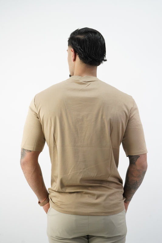 CAMEL BEIGE T-SHIRT