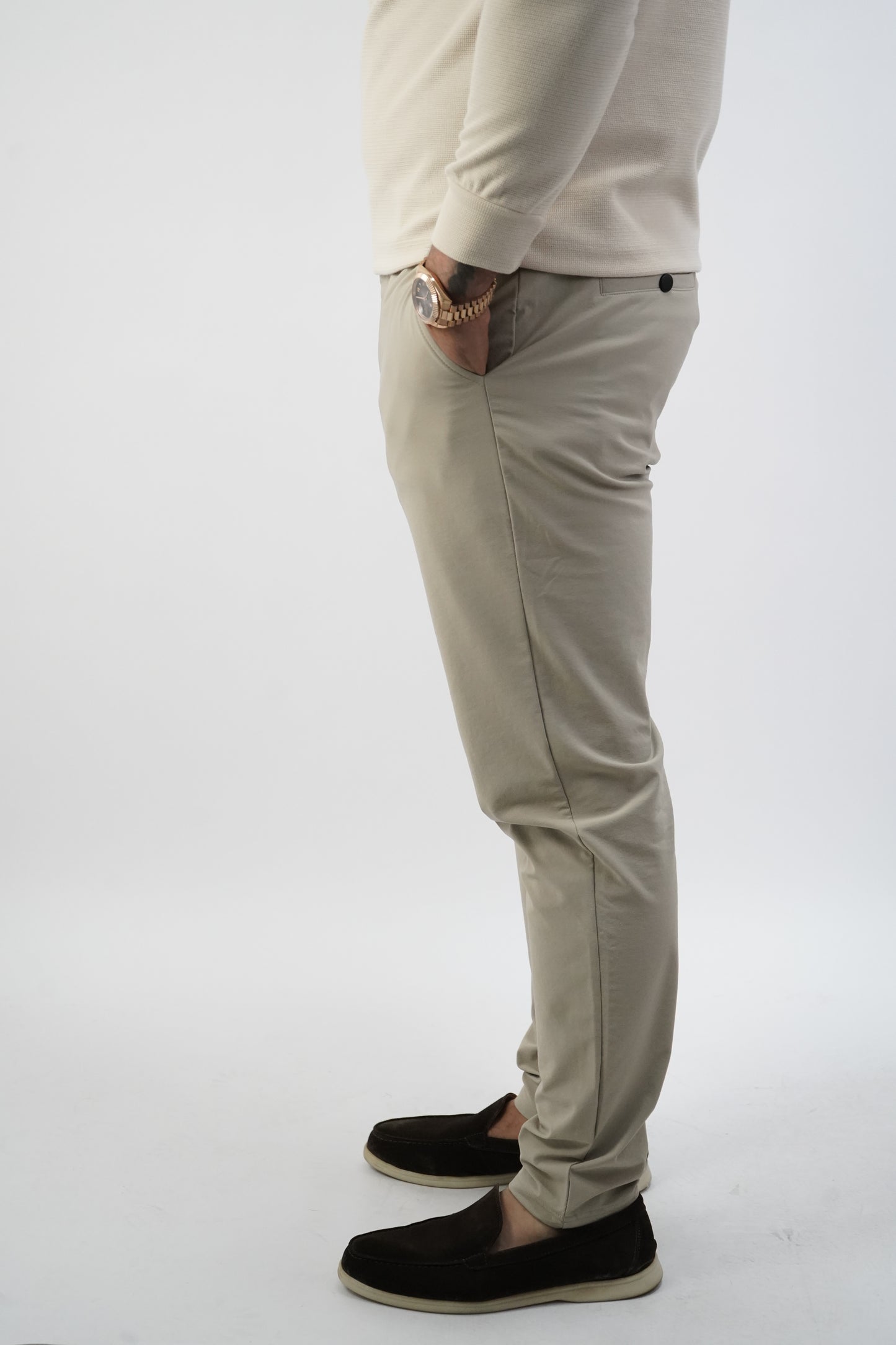 BEIGE SMART PANTS