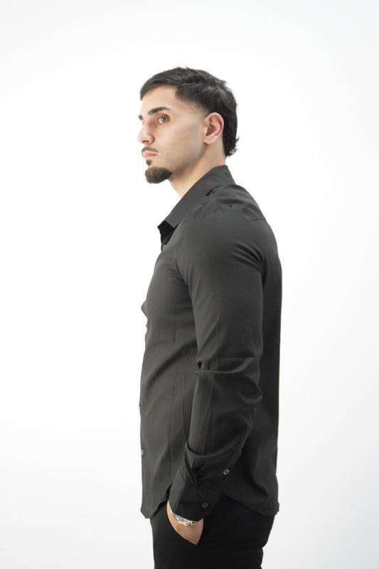 ONYX BLACK FORMAL SHIRT