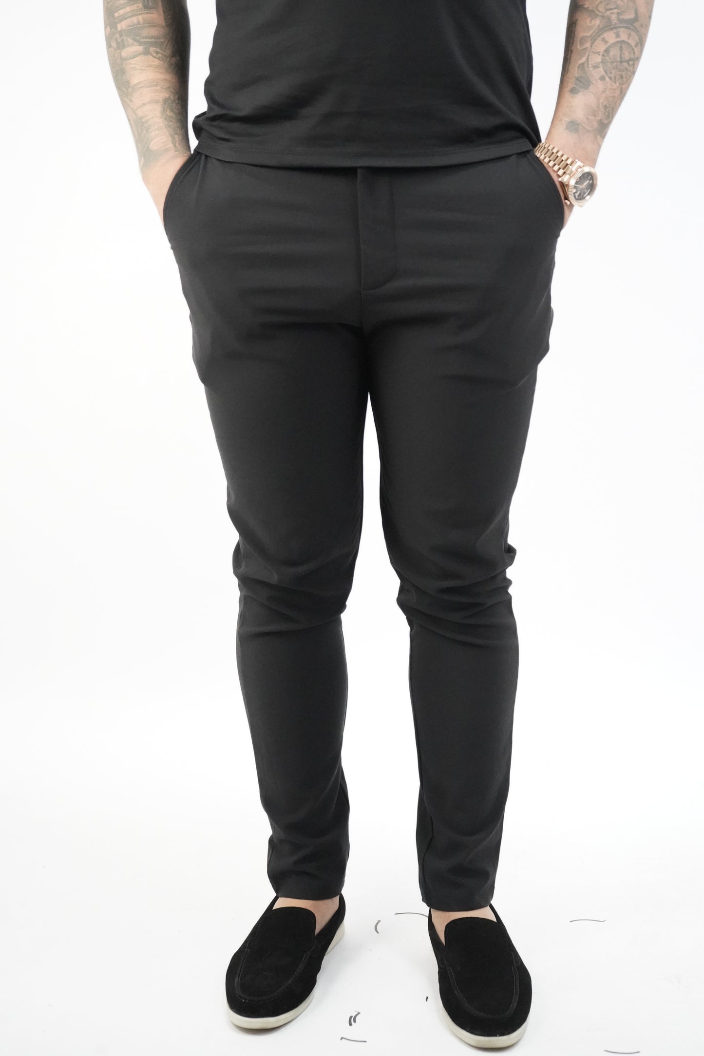 ONYX BLACK SMART PANTS