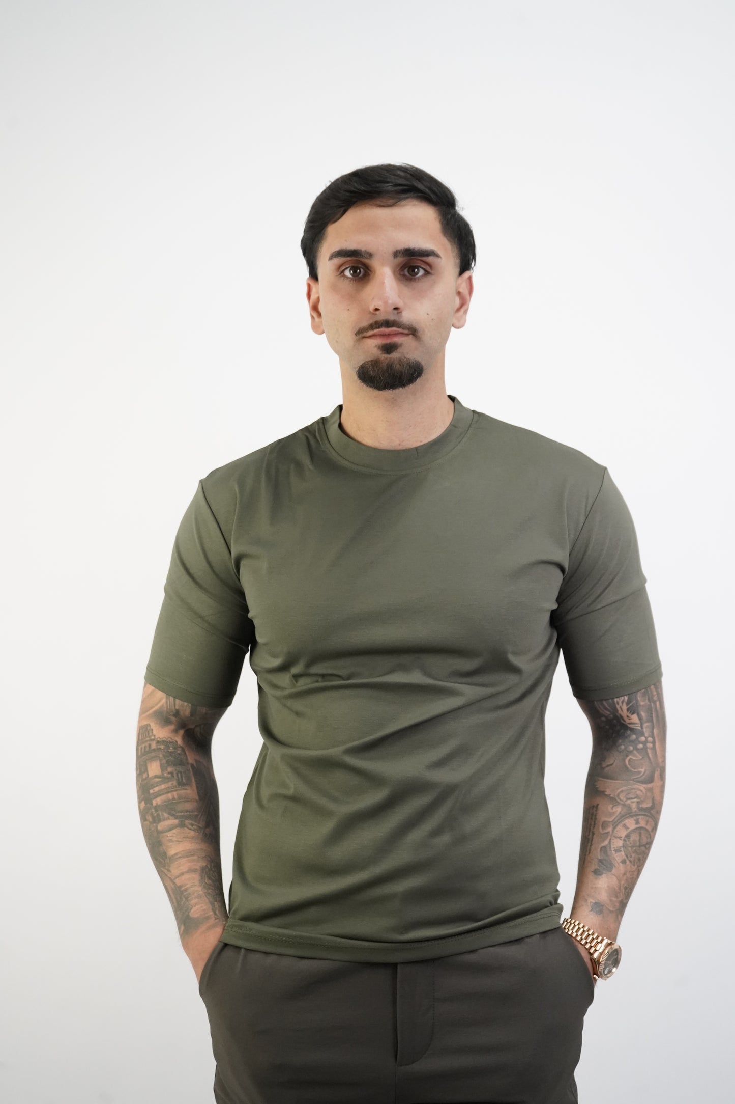 DARK GREEN T-SHIRT