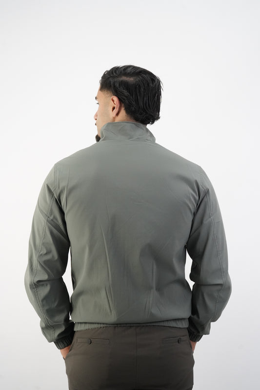 GREEN / BEIGE REVERSIBLE JACKET