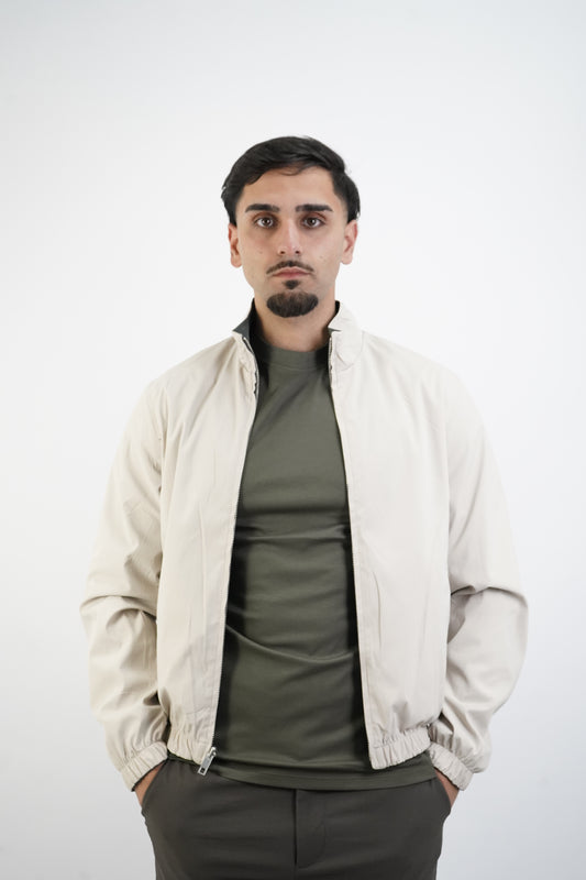 GREEN / BEIGE REVERSIBLE JACKET