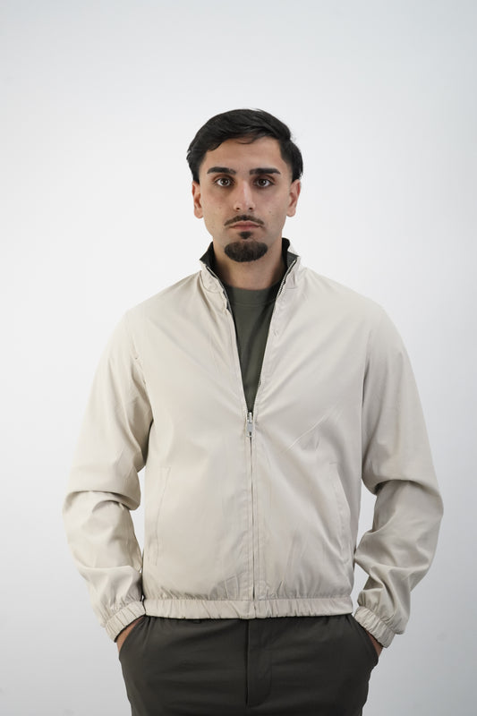 GREEN / BEIGE REVERSIBLE JACKET