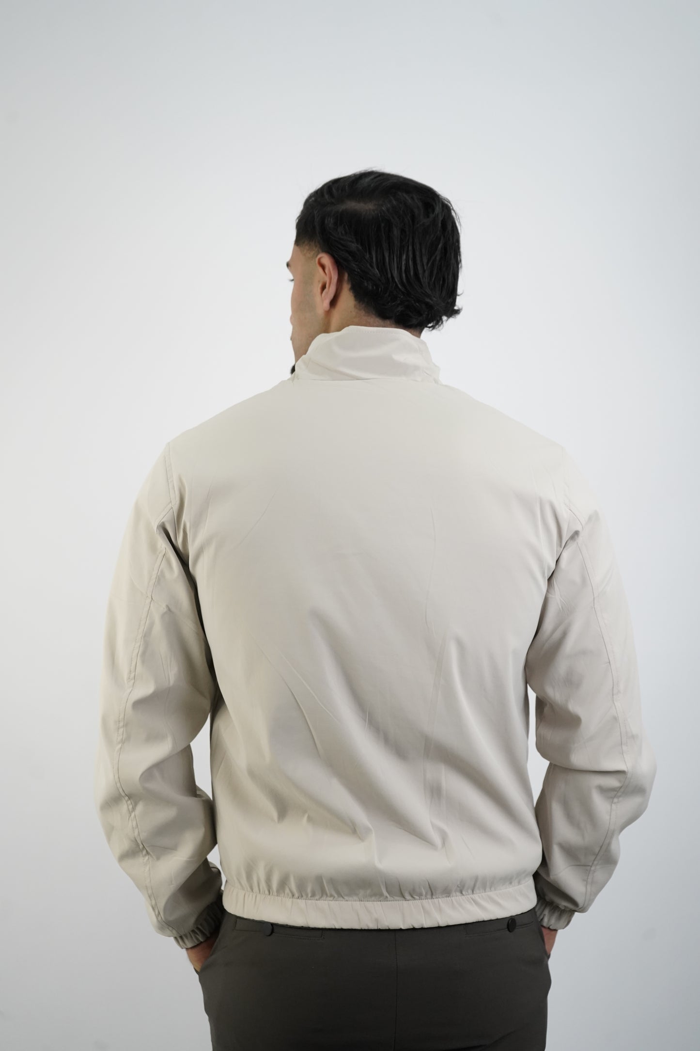 GREEN / BEIGE REVERSIBLE JACKET