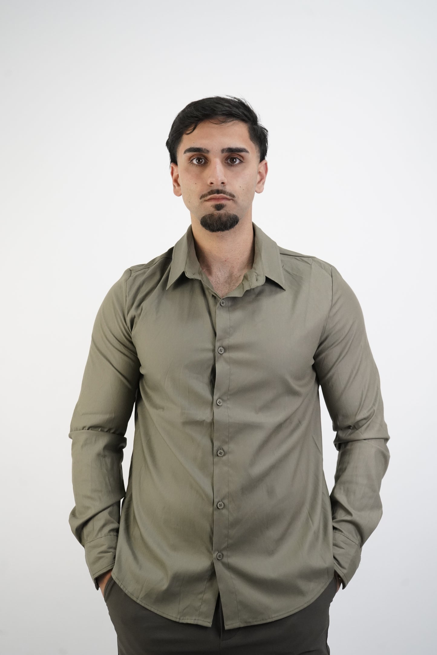 GREEN FORMAL SHIRT