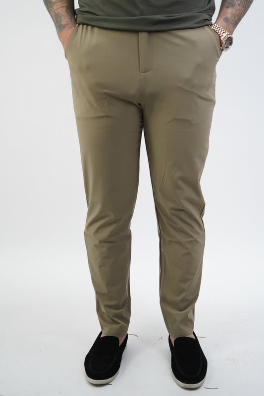 CAMEL BEIGE TECH PANTS