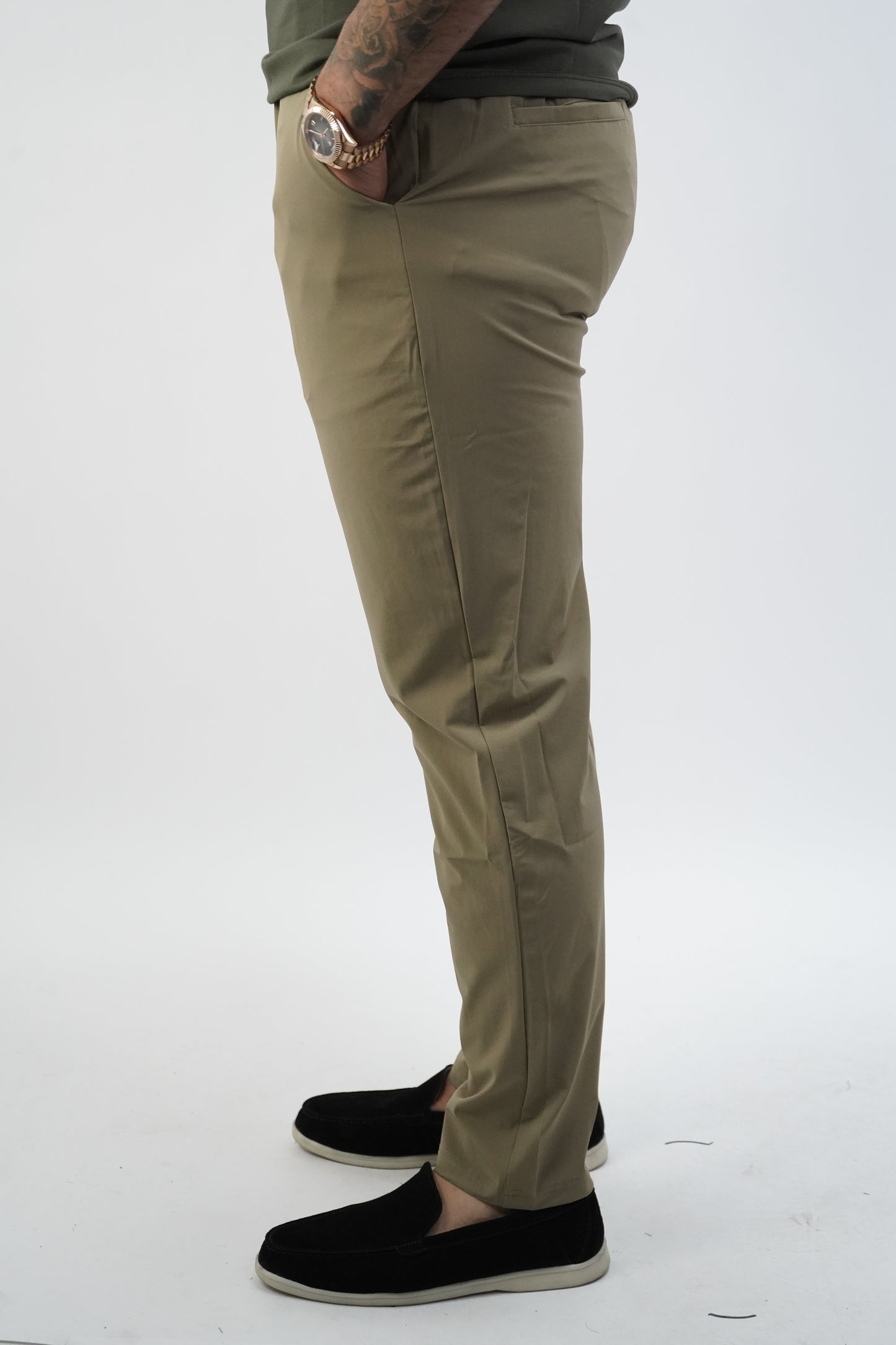 CAMEL BEIGE TECH PANTS