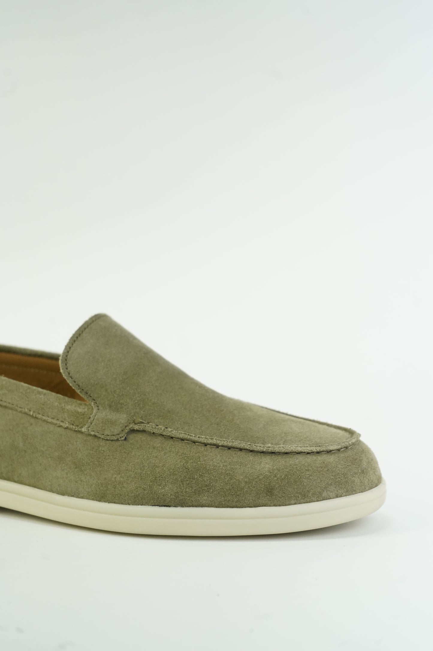 SATIN LUXE LOAFERES GREEN
