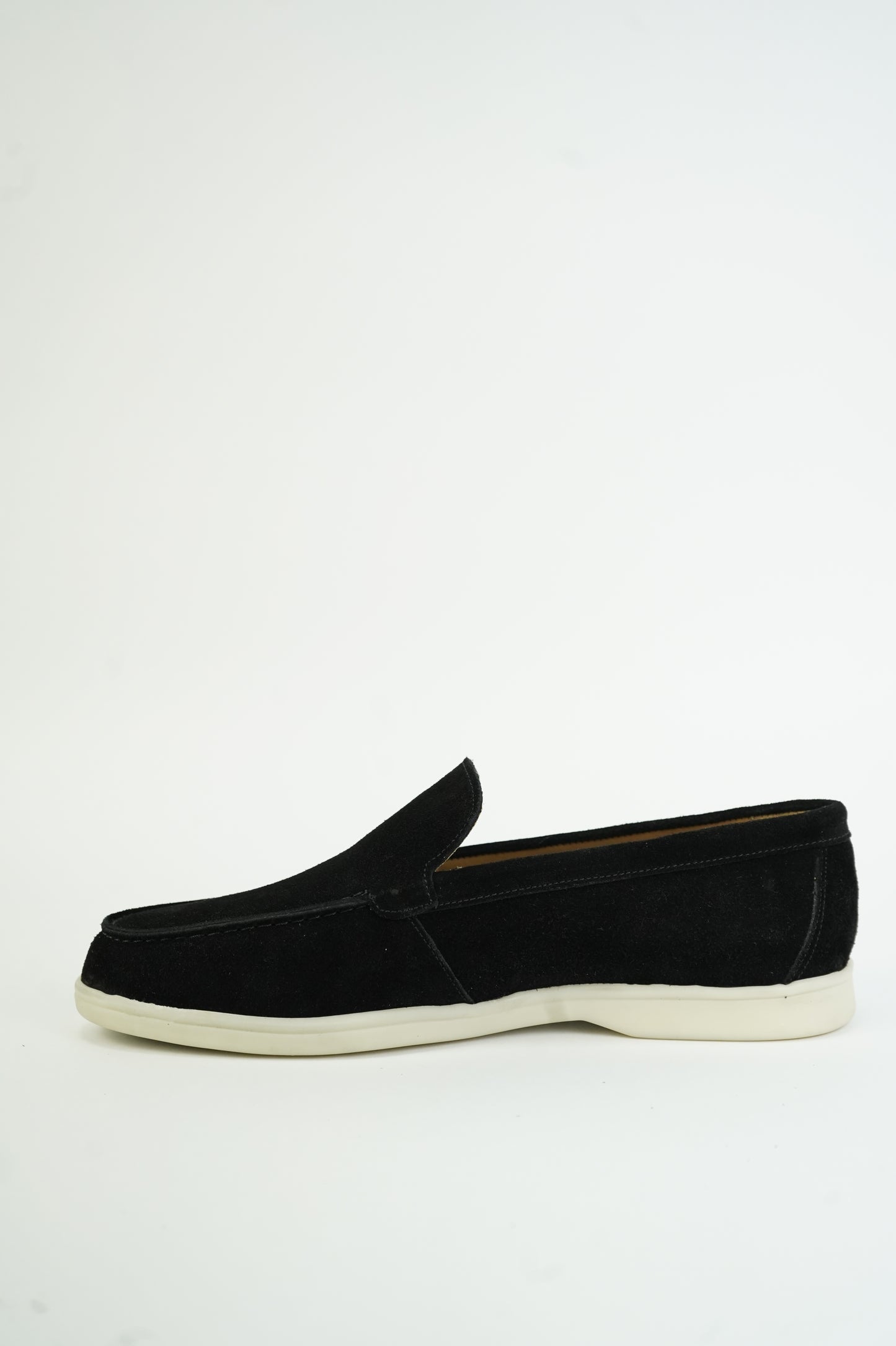 SATIN LUXE LOAFERS BLACK