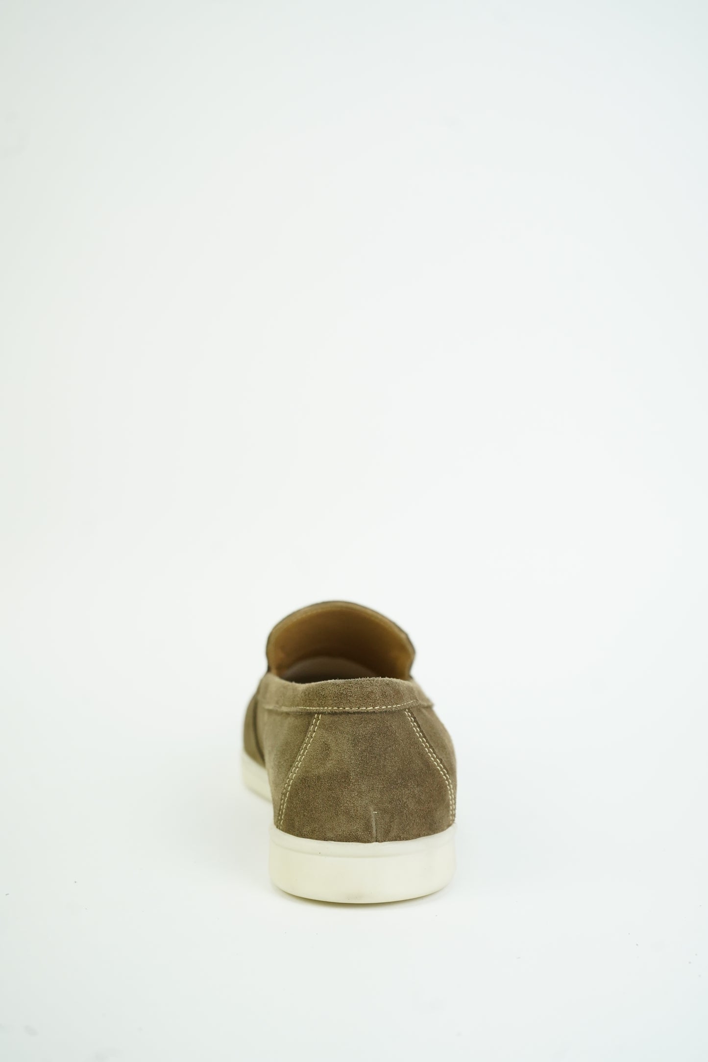 SATIN LUXE LOAFERS DARK BEIGE