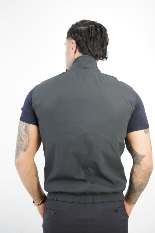 NAVY / GREY REVERSIBLE BODYWARMER