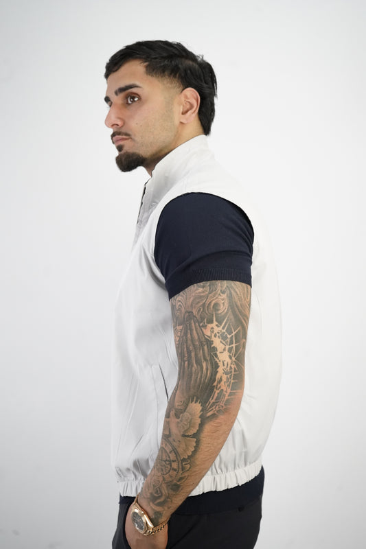 NAVY / GREY REVERSIBLE BODYWARMER