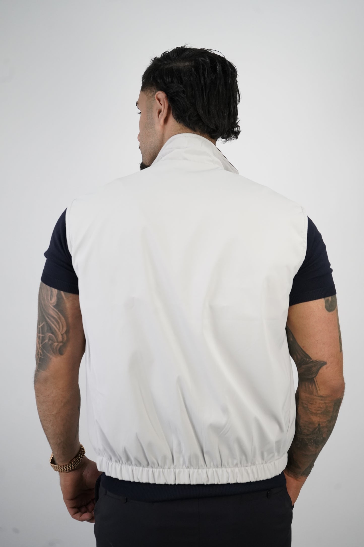 NAVY / GREY REVERSIBLE BODYWARMER