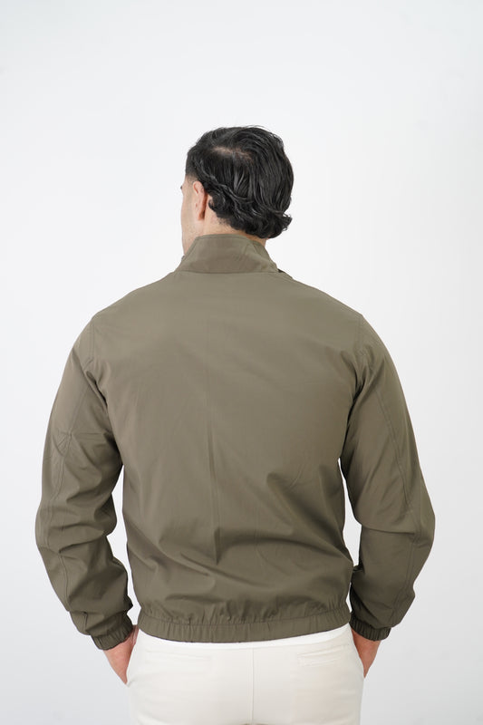 BLACK / GREEN REVERSIBLE JACKET