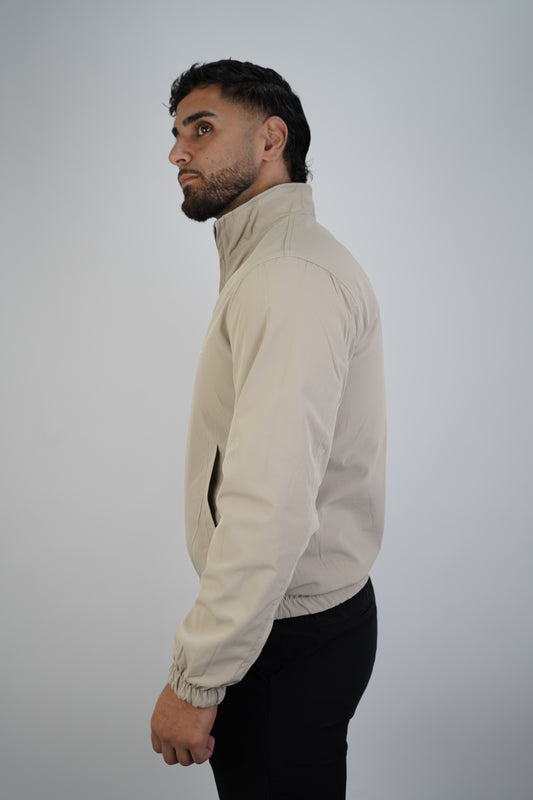 BROWN/ BEIGE REVERSIBLE JACKET