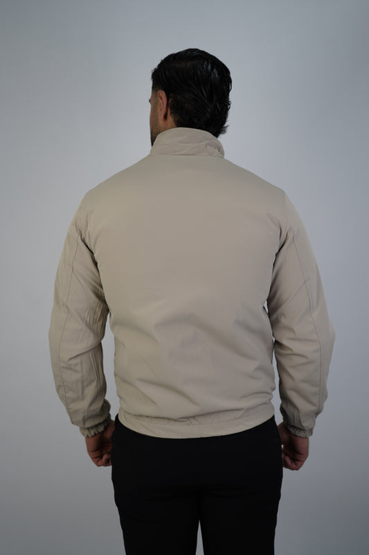 BROWN/ BEIGE REVERSIBLE JACKET