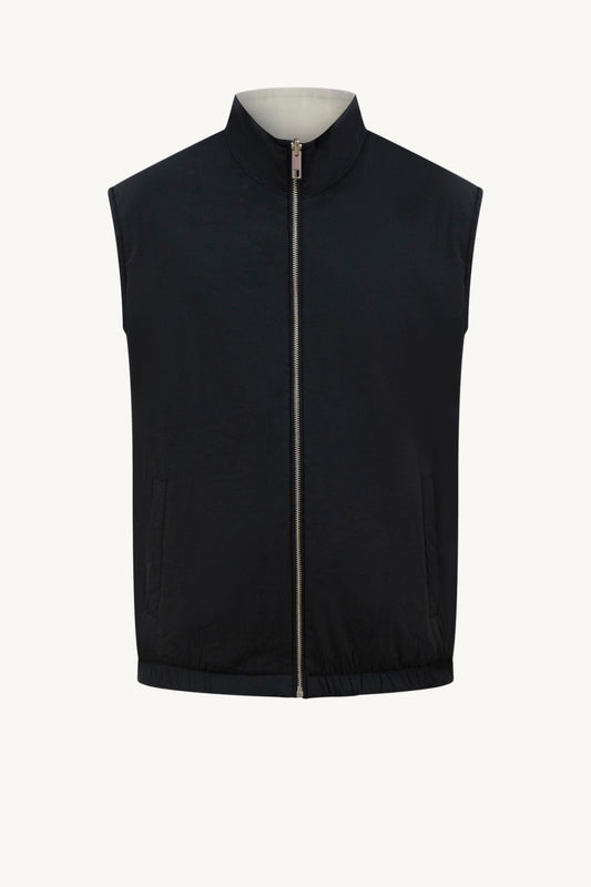 NAVY / GREY REVERSIBLE BODYWARMER