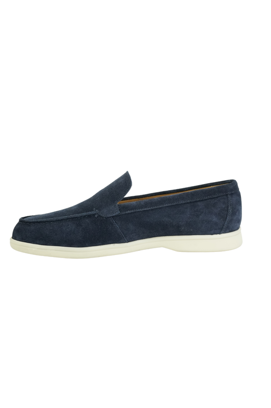 SATIN LUXE LOAFERS NAVY