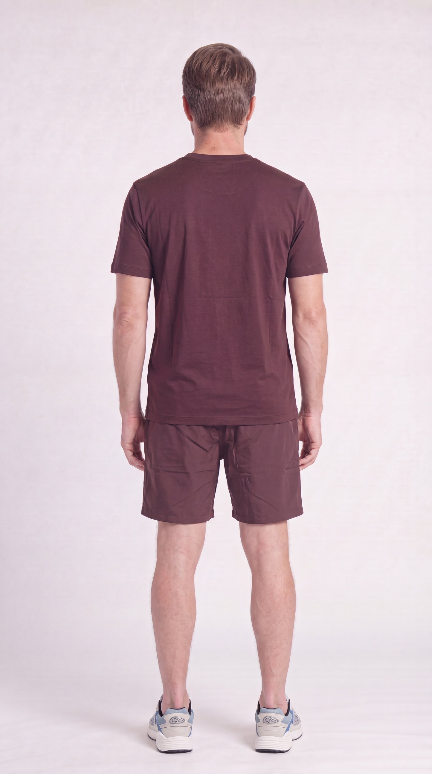 INTERLOCK SUPIMA SET | WINE RED