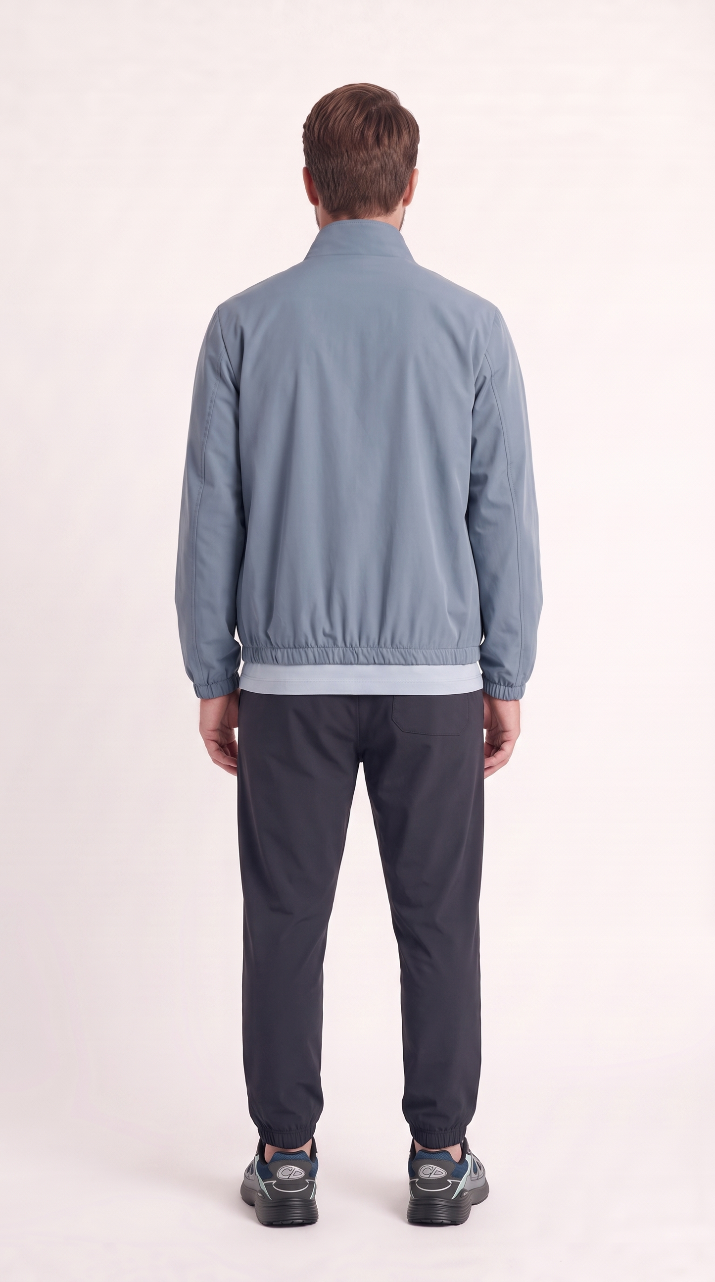 REVERSIBLE JACKET NAVY BLUE/LIGHT BLUE