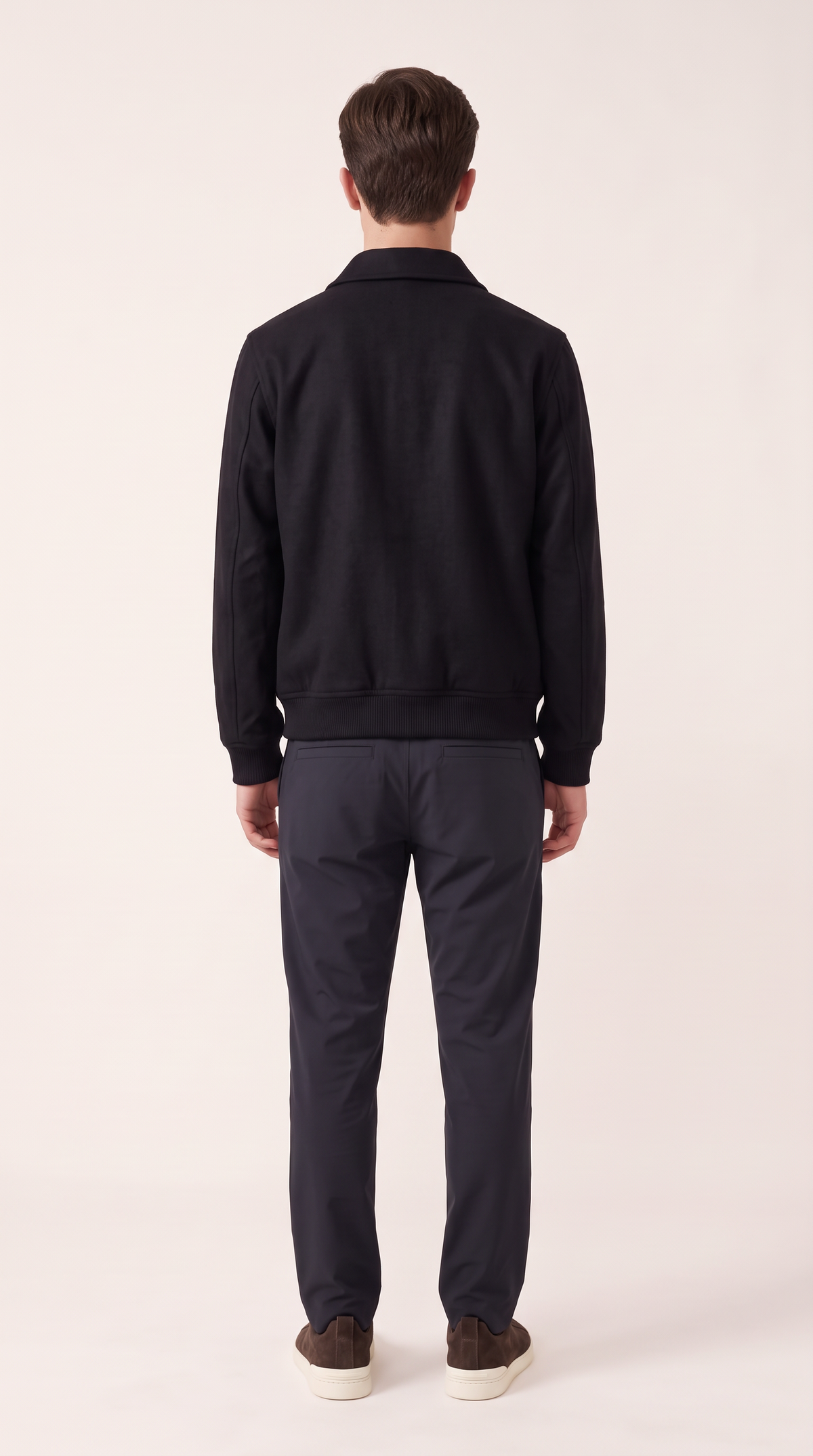 WOOL BLEND JACKET | ONXY BLACK
