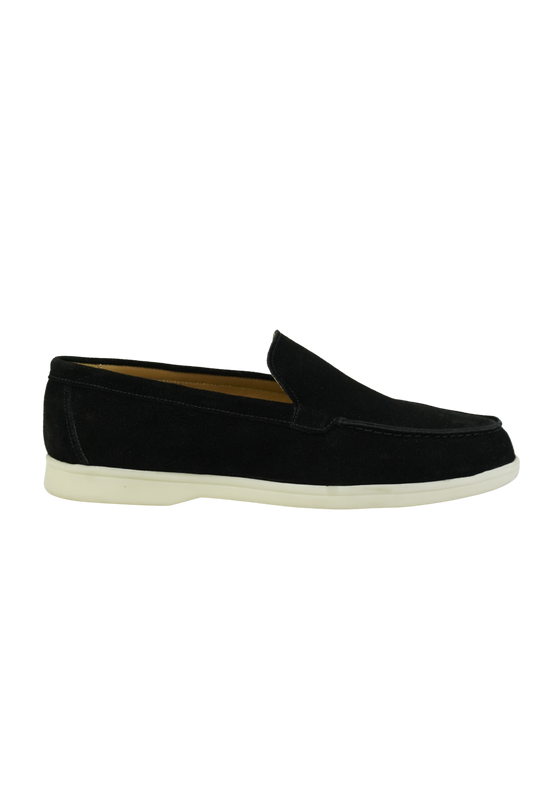 SATIN LUXE LOAFERS BLACK