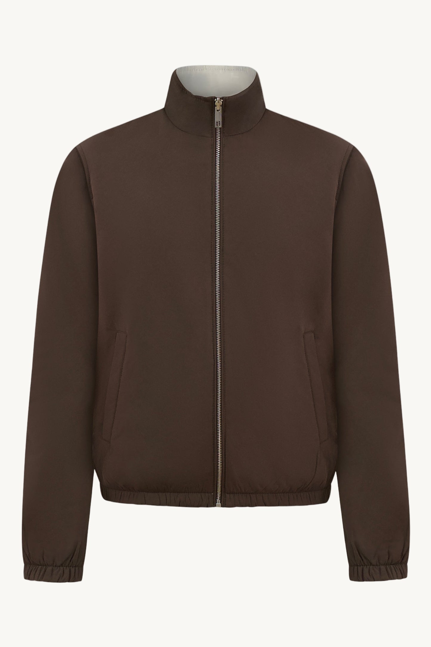 BROWN/ BEIGE REVERSIBLE JACKET