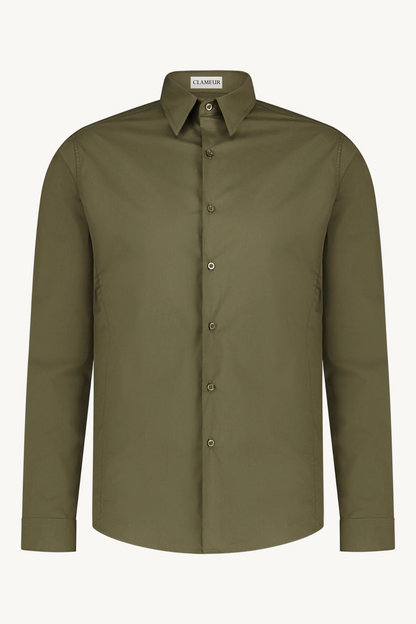 GREEN FORMAL SHIRT