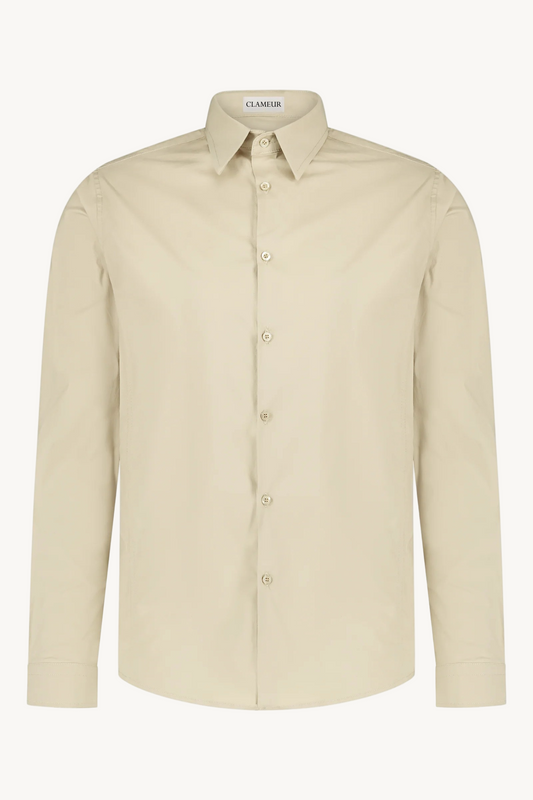 CAMEL FORMAL SHIRT
