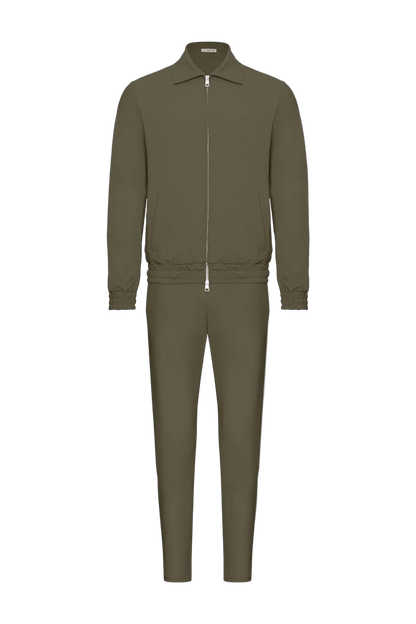 DARK GREEN TECH SUIT