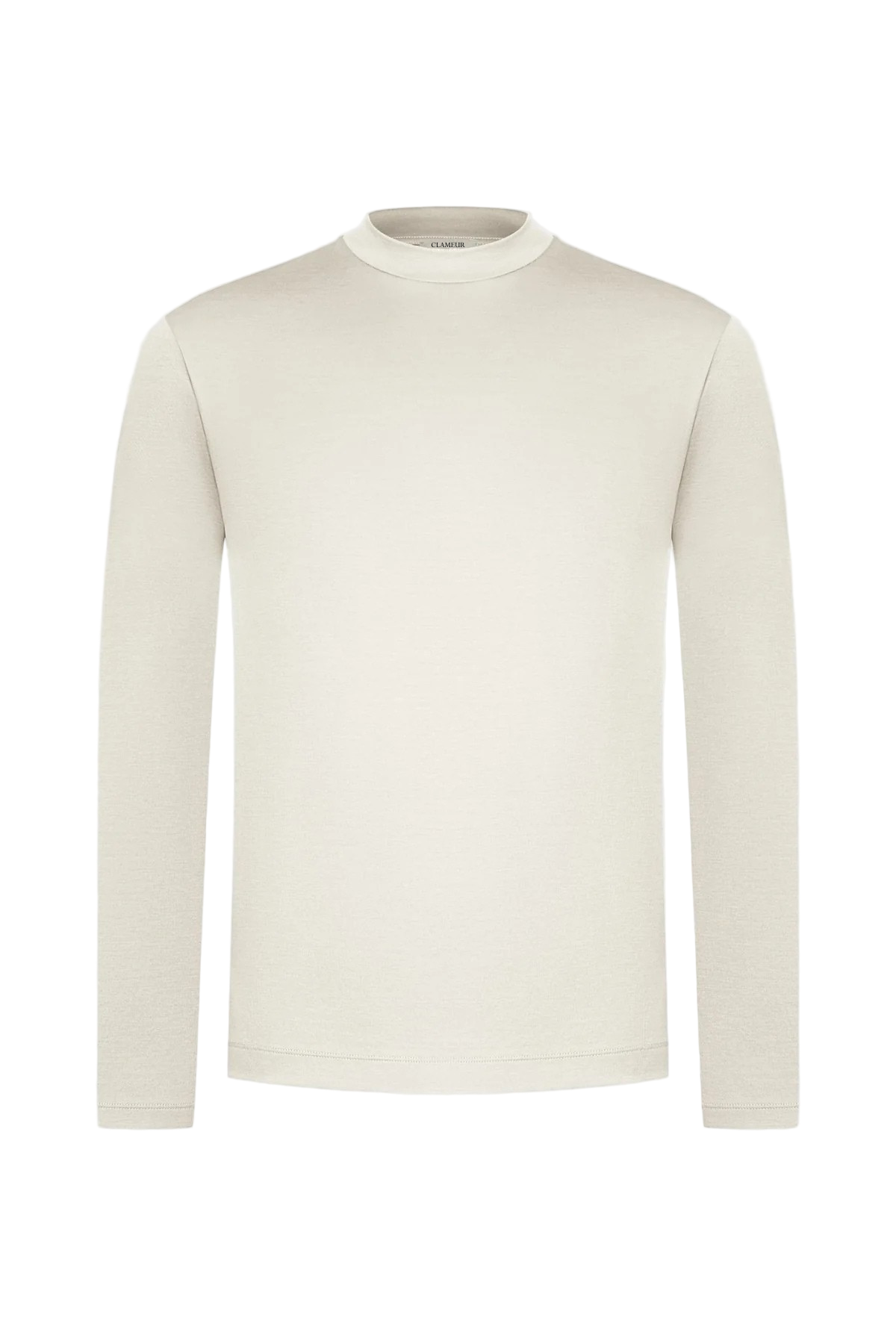 SAND BEIGE LONGSLEEVE T-SHIRT