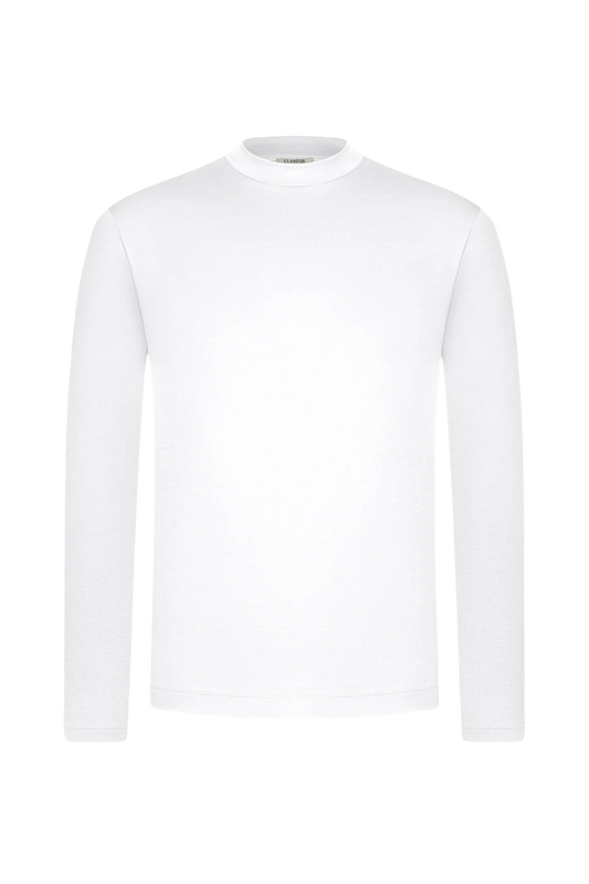 CLASSIC WHITE LONGSLEEVE T-SHIRT