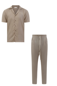 LINNEN SET BEIGE