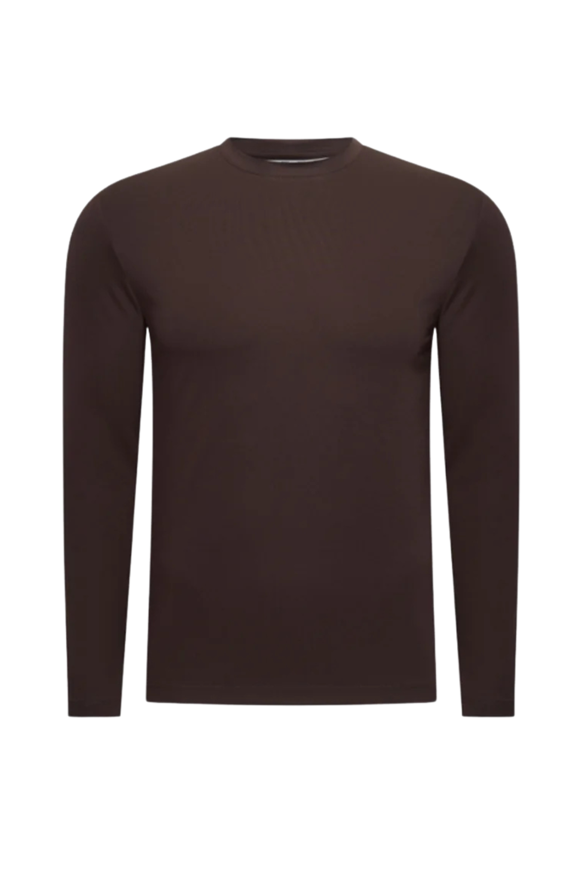 BROWN LONGSLEEVE T-SHIRT