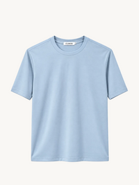 INTERLOCK SUPIMA T-SHIRT | SKY BLUE