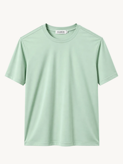 INTERLOCK SUPIMA T-SHIRT | MINT GREEN