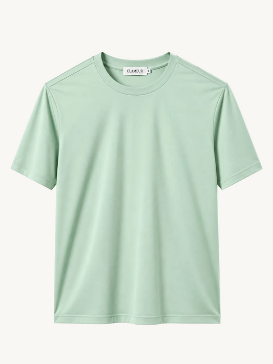 INTERLOCK SUPIMA T-SHIRT | MINTGRÜN