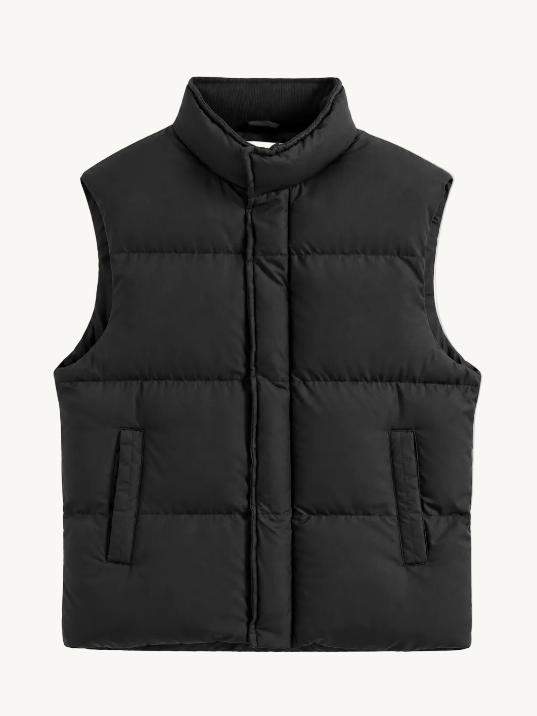 NOVA PUFFER VEST | ONXY BLACK