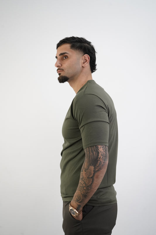 DARK GREEN T-SHIRT