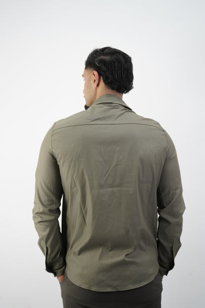 GREEN FORMAL SHIRT