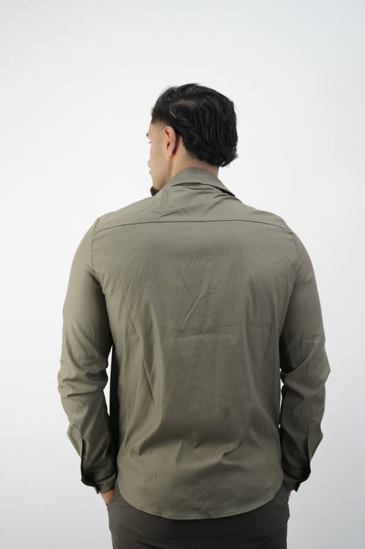 GREEN FORMAL SHIRT