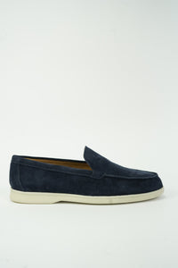 SATIN LUXE LOAFERS NAVY