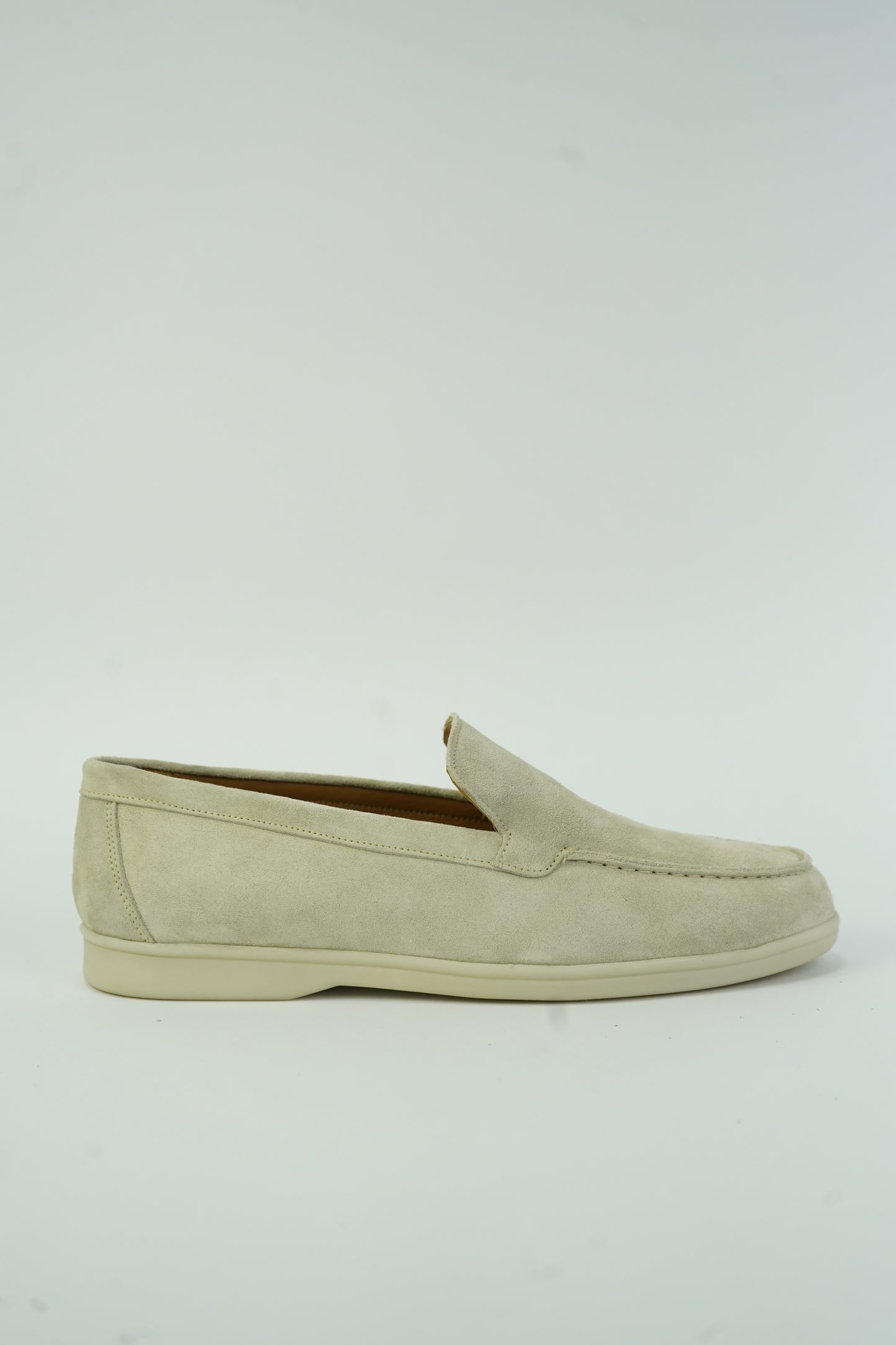 SATIN LUXE LOAFERS BEIGE
