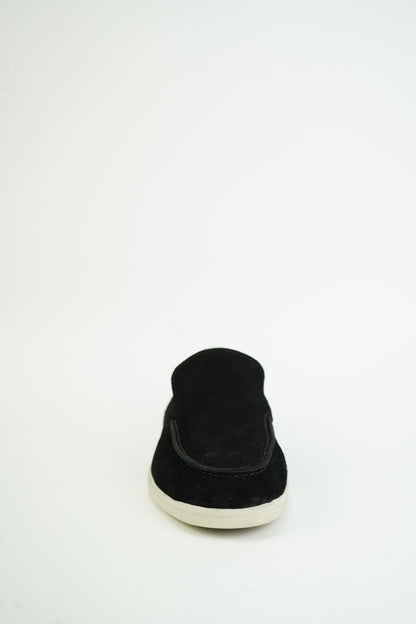 SATIN LUXE LOAFERS BLACK