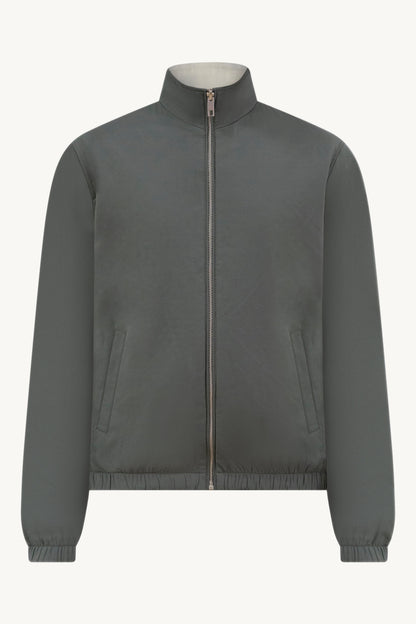 GREEN / BEIGE REVERSIBLE JACKET