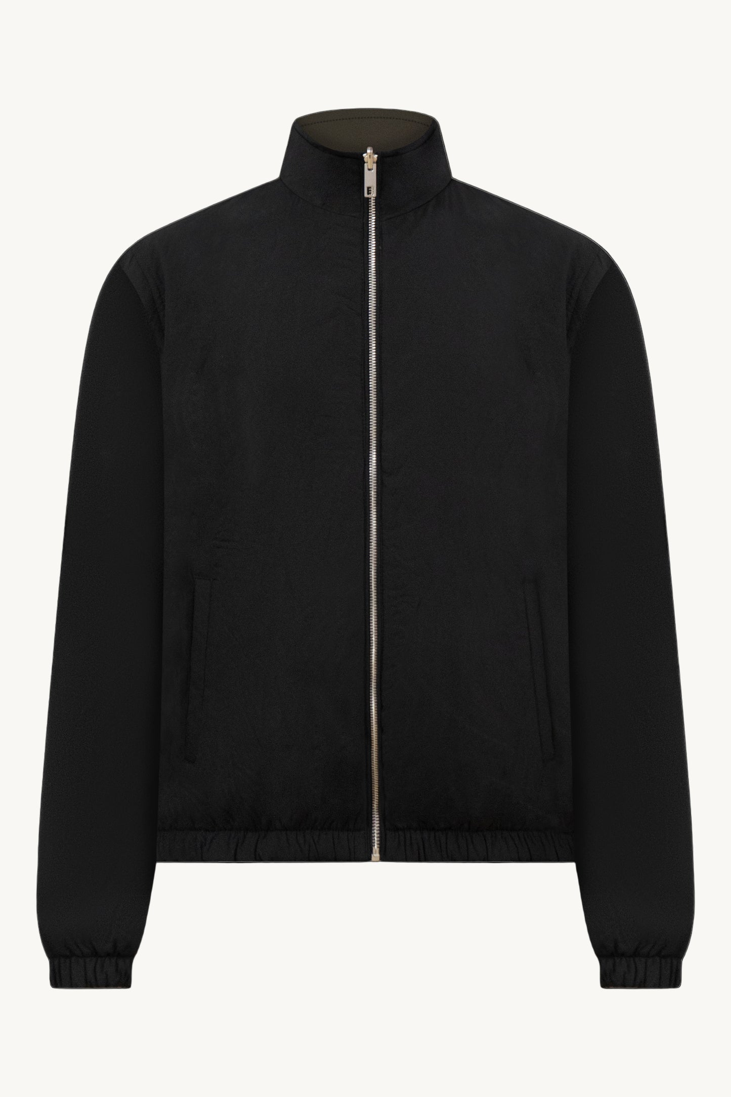 BLACK / GREEN REVERSIBLE JACKET