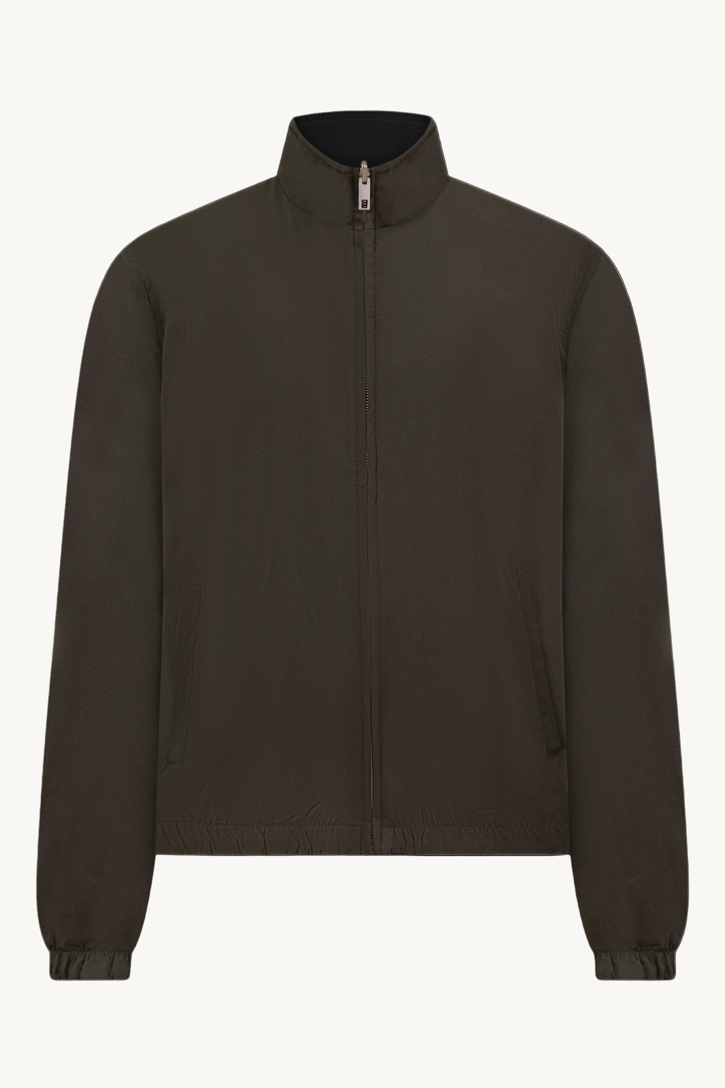 BLACK / GREEN REVERSIBLE JACKET